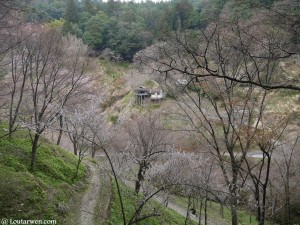 Promenade à Yoshino vers le temple Nyorinji