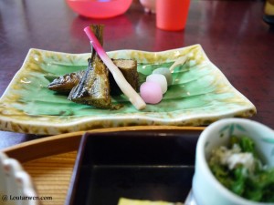 Repas au Ryokan à Yoshino