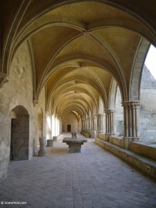 Le cloître de l'Abbaye de Royaumont