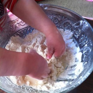 Préparation pâte à sel