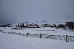 Le Markstein sous la neige