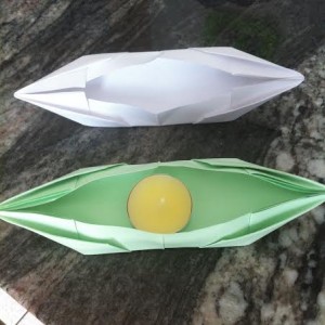 Bateau en origami
